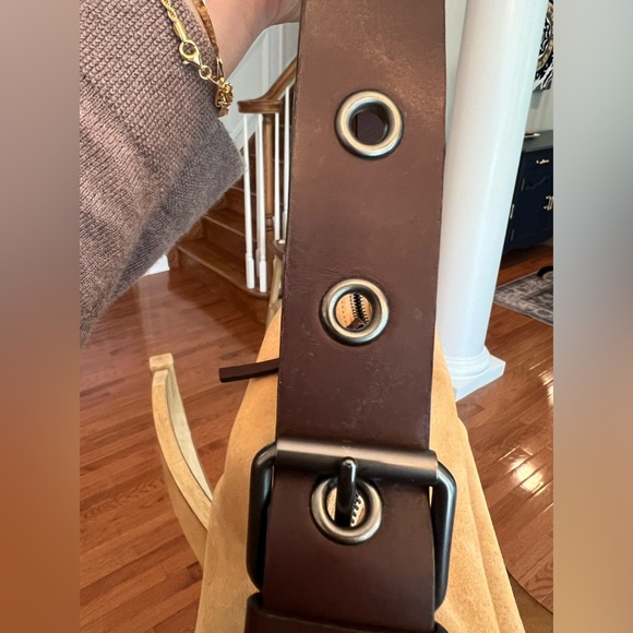 Banana Republic suede handbag tan & brown - Picture 3 of 15